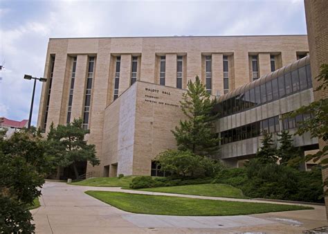 Completed in 1943, the limestone hall was named for Ernest H. Lindley, chancellor 1920-39, who died shortly after retiring. It is sited on the crest of Mount Oread traversed by the Oregon Trail, denoted by a historical marker. Its Art Moderne design was by State Architect Roy Stookey, and limestone bas reliefs above the main doors are by sculptor Bernard …. 