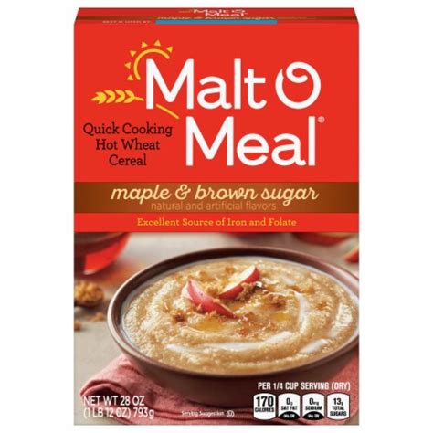 Malt O Meal Maple Brown Sugar Hot Cereal - 28 OZ - Vons