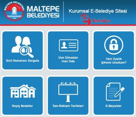 Maltepe belediyesi emlak vergisi ödeme 2020
