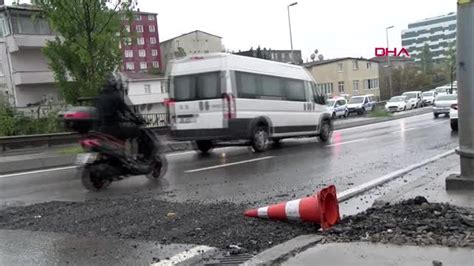 Maltepe de trafik kazası video