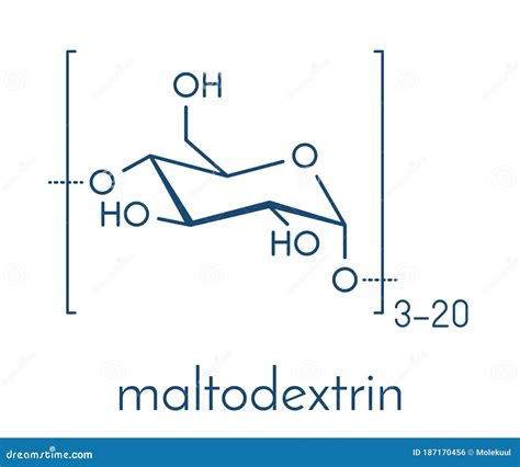Maltodextrin chemical formula. .  ...