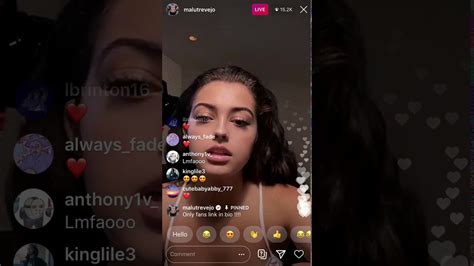 Malu live leaked onlyfans