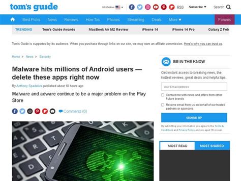 Malware hits millions of Android users mdash delete these apps right now Tom s Guide