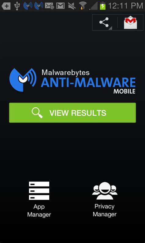 Malwarebytes for Android protège votre smartphone ou tablette Android ... Android. Google Play. Protection ... La parole aux utilisateurs. " Le moteur anti-malware .... 