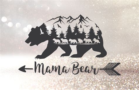 Mama Bear With 6 Cubs - Etsy