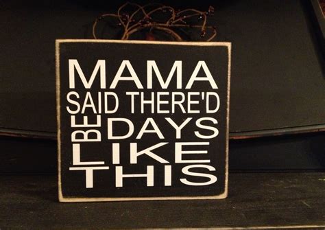 Listen to Mama Said (There'd Be Days Like This) on Spotify. Various Artists · Ep · 2005 · 5 songs. 