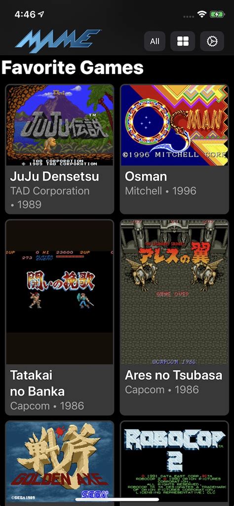Mame archive.  Multiple Arcade Machine Emulator for iOS, iPadOS, tvOS, macOS (Ca...