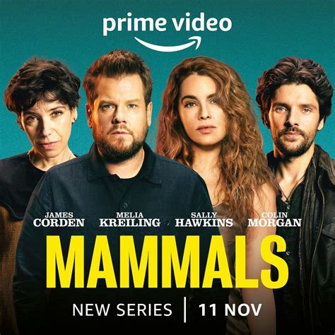 Mammals: Created by James Richardson. With James Corden, Melia Kreiling, Colin Morgan, Sally Hawkins. The story of a Michelin-starred chef whose world implodes when he discovers shocking secrets about his pregnant wife..