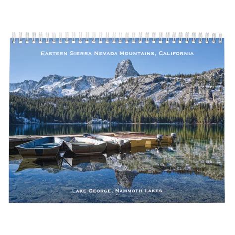 Mammoth Lakes 2021 Calendar Zazzle.co.uk