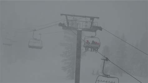 Mammoth Mountain sees record snowfall after series of atmospheric rivers