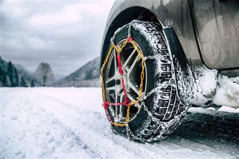 These types of snow chains are the most aggressive of the bunch. They literally have "V" shape steel cleats integrated into the chain links for maximum off-road traction. An important distinction here is that they are only intended for off-road use. If you try and use them on pavement, you'll either cause massive damage to the road, your ...