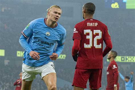 Man City’s Erling Haaland could play against Liverpool on Saturday despite injury scare