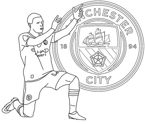 Man City Coloring