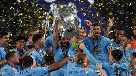 Man City beats Inter Milan 1-0 to win first Champions League title, complete treble