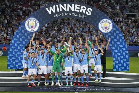 Man City wins UEFA Super Cup by beating Sevilla in a penalty shootout