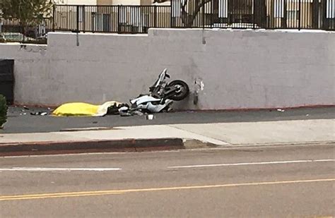 Man Killed in Motorcycle Crash on Palm Avenue [San Diego, CA]