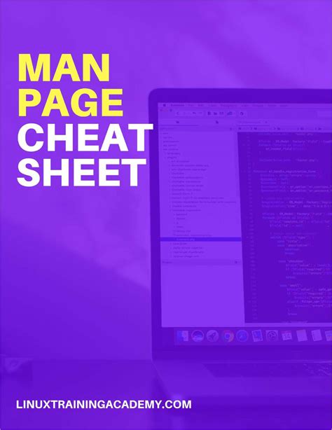 Man Page Cheat Sheet Free Cheat Sheet