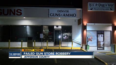 Man admits to break-ins at two Jefferson County gun shops