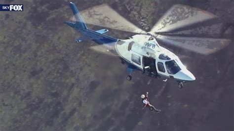 Man airlifted from camelback mountain.  9.  10 after spending the night atop th...