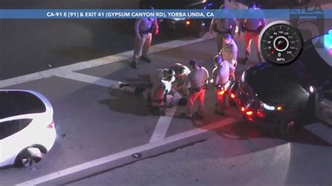 Man arrested after CHP pursuit in Orange County