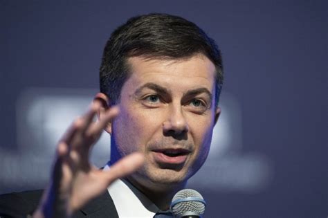 Man arrested after protesters try to confront Transportation Secretary Buttigieg at Michigan event