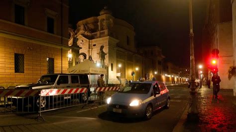 Man arrested after ramming car through Vatican gates