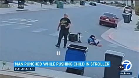 Man arrested for punching stroller-pushing grandfather in Calabasas