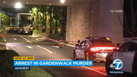 Man arrested in connection to Anaheim GardenWalk murders