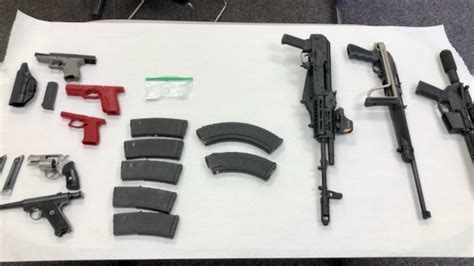 Man barred from possessing firearms arrested with new cache: sheriff