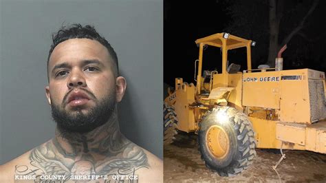 Man charged with stealing $50,000 tractor from Dublin High School
