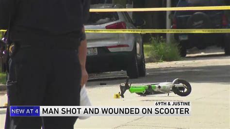 Man critical after shot while driving scooter: CPD