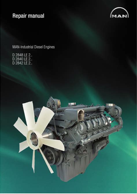 Man d2848 d2840 d2842 le 2 industrial diesel engine repair manual. - Conmed aer defense smoke evacuator user manual.