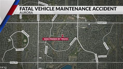 Man dies while performing vehicle maintenance, Aurora police say