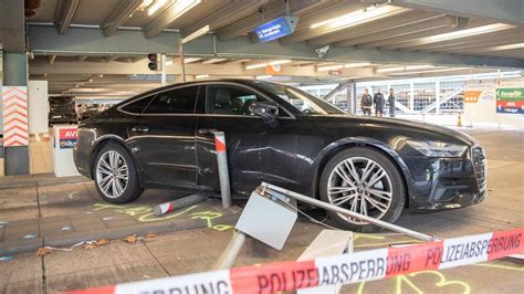 Man drives into pedestrians inside German airport garage