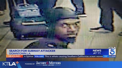 Man fatally stabbed while riding Metro train in downtown L.A. identified; suspect’s photo released