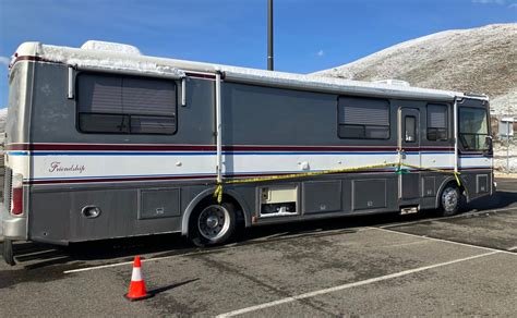 Man found dead in RV during routine parking lot check