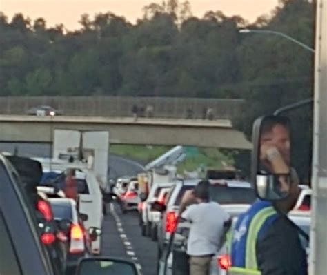 Man found hanging on California freeway overpass