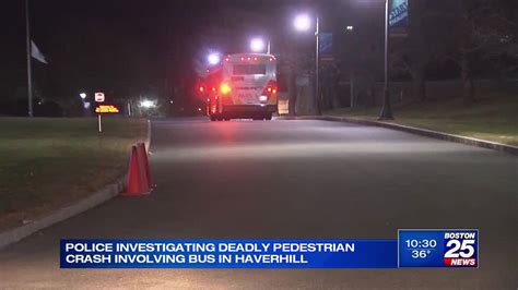 Man hit and killed by transit bus in Haverhill