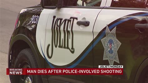 Man holding gun dead after being shot by police in Joliet