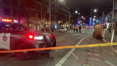 Man in critical condition after being struck by van in Midtown Toronto
