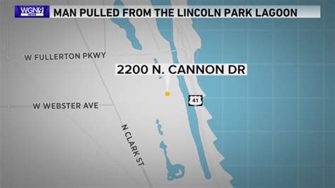 Man in critical condition after pulled from Lincoln Park lagoon