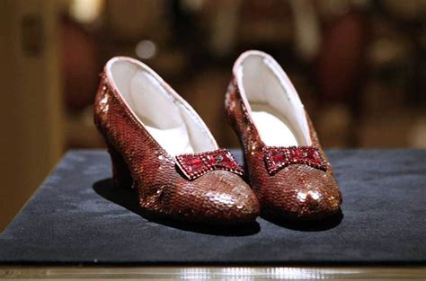 Man indicted in theft of ruby slippers from 'Wizard of Oz'