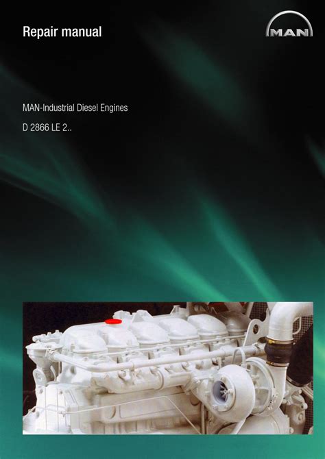 Man industrial diesel engine d2866 d 2866 le 2 factory service repair workshop manual instant. - Manual de propietarios de autocaravanas vogue.