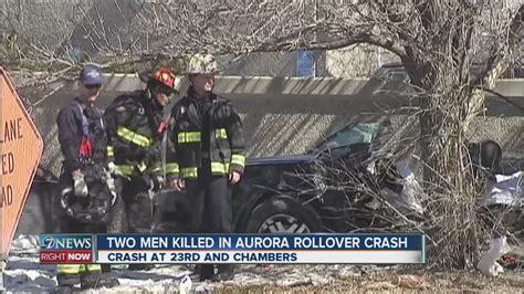 Man killed in rollover crash in Aurora