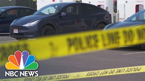 Man killed in shooting at Tesla charging station identified