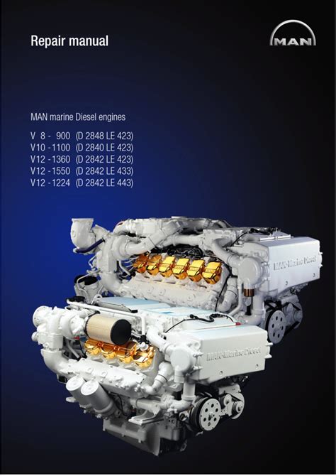 Man marine diesel engine v8 900 v10 1100 v12 1360 v12 1550 v12 1224 reparaturanleitung download herunterladen. - Manuale di laboratorio campbell 7a edizione.