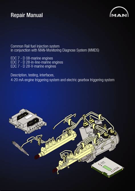 Man monitoring diagnostic system marine diesel engine common rail d28 d28v series workshop service repair manual mmds. - Preparación técnica, evaluación económica y presentación de proyectos.
