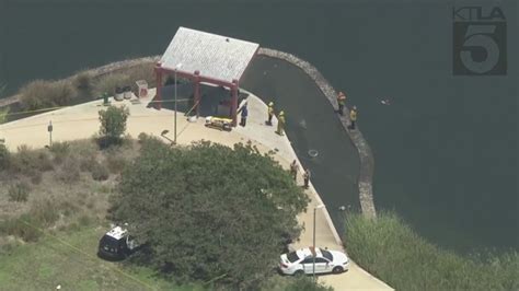 Man pulled from lake at Magic Johnson Park in Willowbrook after apparently jumping in