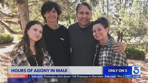 Man recalls desperate search to find family amid deadly Maui wildfires
