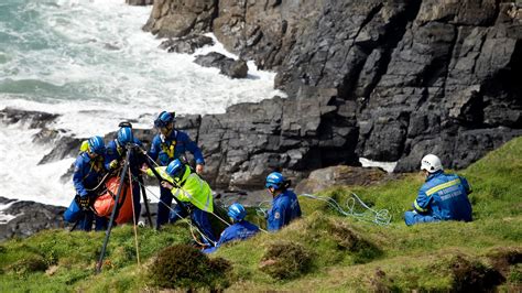 Man rescued after falling off cliff at Lands End